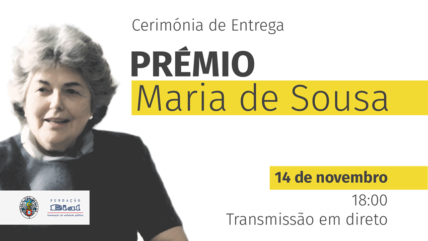 Cerimónia de entrega do Prémio Maria de Sousa: 2ª edição - 2022