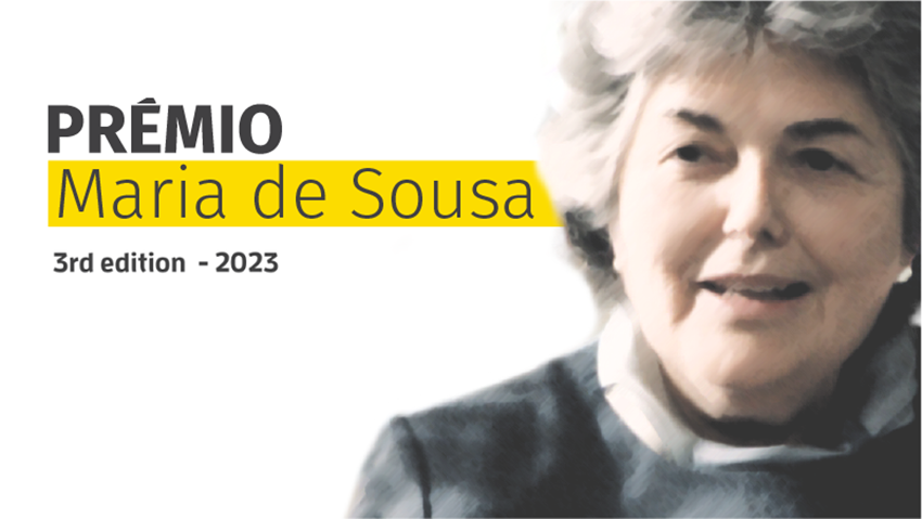 Maria de Sousa Award: applications until May 31